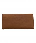 KATHARINE HAMNETTキャサリンハムネット）の古着「長財布」｜ブラウン