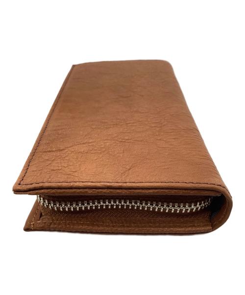 KATHARINE HAMNETT（キャサリンハムネット）KATHARINE HAMNETT (キャサリンハムネット) 長財布 ブラウンの古着・服飾アイテム