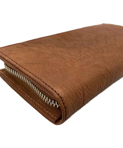 KATHARINE HAMNETT（キャサリンハムネット）KATHARINE HAMNETT (キャサリンハムネット) 長財布 ブラウンの古着・服飾アイテム