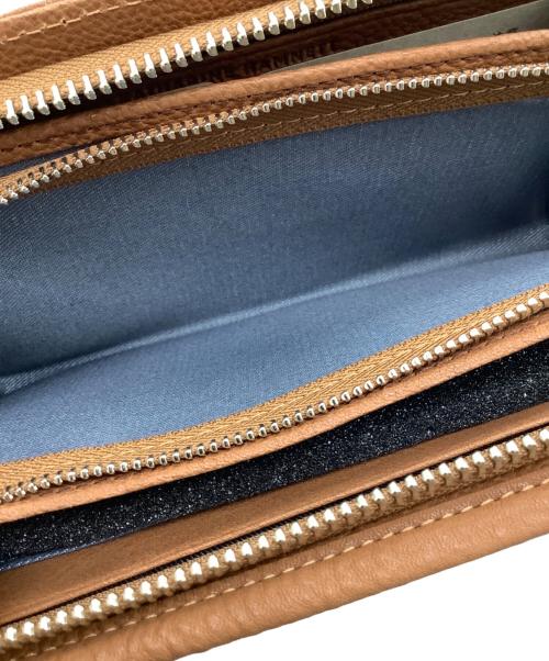 KATHARINE HAMNETT（キャサリンハムネット）KATHARINE HAMNETT (キャサリンハムネット) 長財布 ブラウンの古着・服飾アイテム