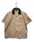 X-LARGE（エクストララージ）の古着「半袖シャツ」｜ベージュ×ブラック