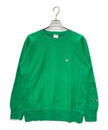 Champion REVERSE WEAVE（チャンピオン リバース ウィーブ）の古着「REVERSE WEAVE クルーネックスウェット」｜グリーン