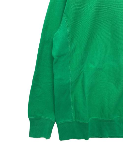 Champion REVERSE WEAVE（チャンピオン リバース ウィーブ）Champion REVERSE WEAVE (チャンピオン リバース ウィーブ) REVERSE WEAVE クルーネックスウェット グリーン サイズ:XLの古着・服飾アイテム