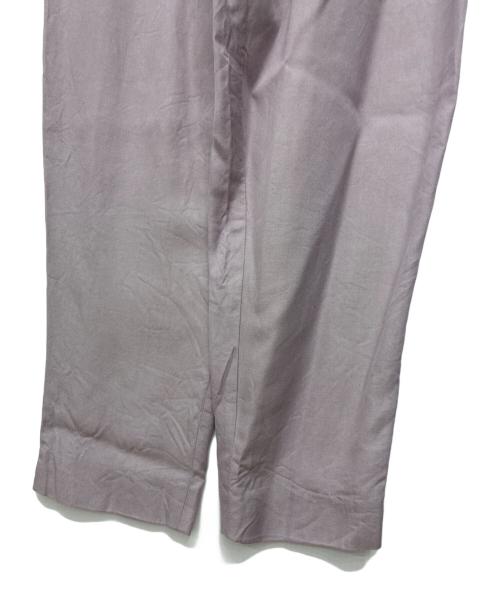 KENZO（ケンゾー）KENZO (ケンゾー) 3タックスラックスパンツ パープル サイズ:8の古着・服飾アイテム