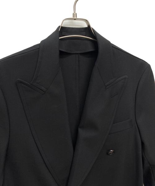 TOMORROW LAND（トゥモローランド）TOMORROW LAND (トゥモローランド) ウールポプリンW6B アンコンジャケット ブラック サイズ:46の古着・服飾アイテム