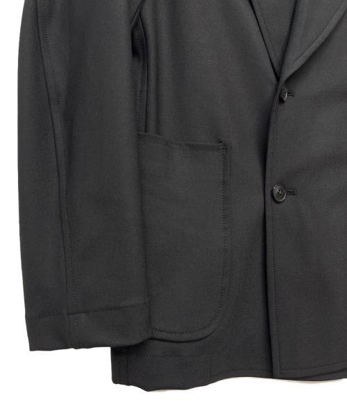 TOMORROW LAND（トゥモローランド）TOMORROW LAND (トゥモローランド) ウールポプリンW6B アンコンジャケット ブラック サイズ:46の古着・服飾アイテム