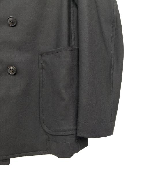 TOMORROW LAND（トゥモローランド）TOMORROW LAND (トゥモローランド) ウールポプリンW6B アンコンジャケット ブラック サイズ:46の古着・服飾アイテム