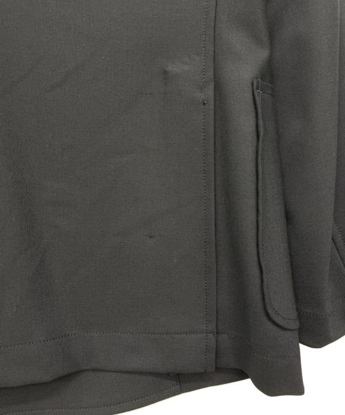 TOMORROW LAND（トゥモローランド）TOMORROW LAND (トゥモローランド) ウールポプリンW6B アンコンジャケット ブラック サイズ:46の古着・服飾アイテム