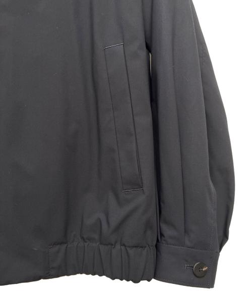 UNITED ARROWS（ユナイテッドアローズ）UNITED ARROWS (ユナイテッドアローズ) 比翼ブルゾン ネイビー サイズ:Mの古着・服飾アイテム