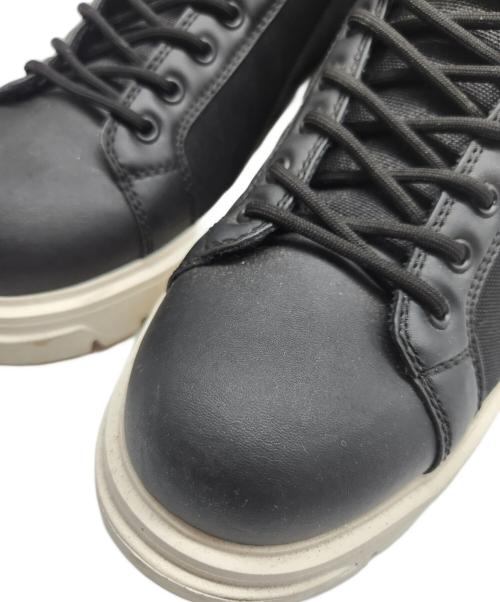 ARMANI EXCHANGE（アルマーニ エクスチェンジ）ARMANI EXCHANGE (アルマーニ エクスチェンジ) レースアップ トレッキングシューズ ブラック サイズ:26.5の古着・服飾アイテム