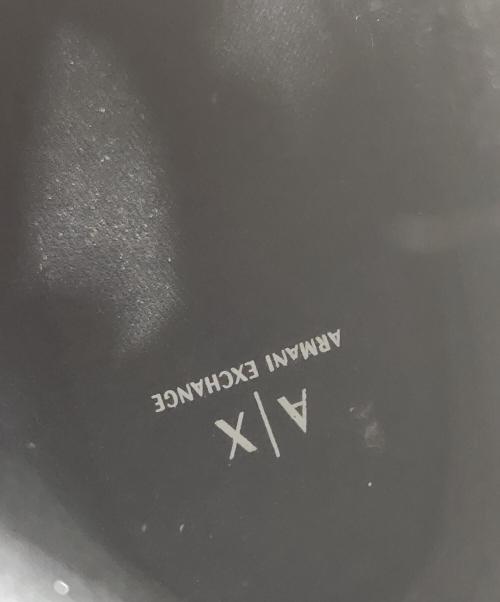 ARMANI EXCHANGE（アルマーニ エクスチェンジ）ARMANI EXCHANGE (アルマーニ エクスチェンジ) レースアップ トレッキングシューズ ブラック サイズ:26.5の古着・服飾アイテム