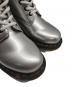 中古・古着 Dr.Martens (ドクターマーチン) メタリック 8ホールブーツ シルバー サイズ:26.5：5000円