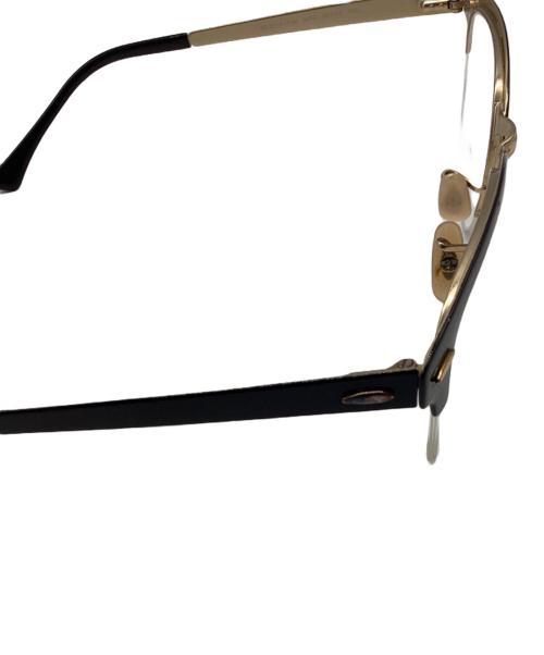 RAY-BAN（レイバン）RAY-BAN (レイバン) 伊達眼鏡 ブラック×ゴールド サイズ:51◻︎21の古着・服飾アイテム