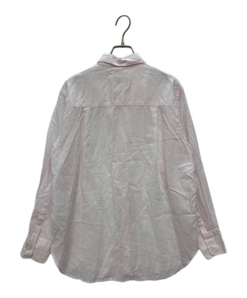 SLOBE IENA（スローブ イエナ）SLOBE IENA (スローブ イエナ) リネンコットンシャツ ピンク サイズ:FREEの古着・服飾アイテム