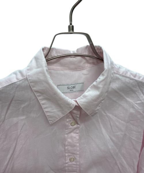 SLOBE IENA（スローブ イエナ）SLOBE IENA (スローブ イエナ) リネンコットンシャツ ピンク サイズ:FREEの古着・服飾アイテム