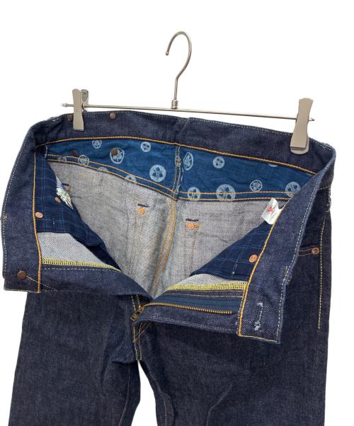 MOMOTARO JEANS（桃太郎ジーンズ）MOMOTARO JEANS (桃太郎ジーンズ) 銅丹スリムテーパード デニムパンツ インディゴ サイズ:33の古着・服飾アイテム