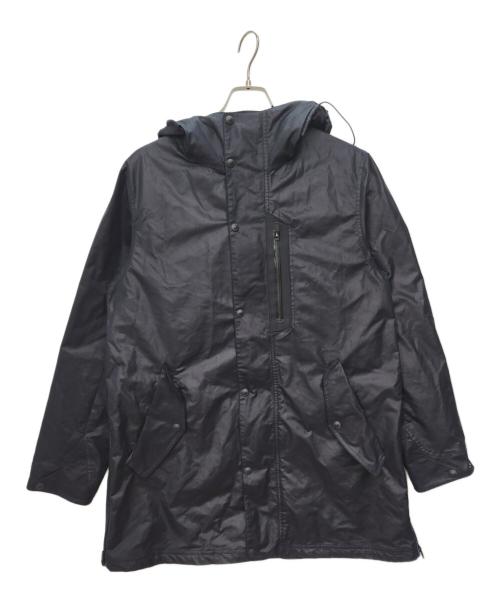 narifuri（ナリフリ）narifuri (ナリフリ) サイドスプリットハーフコート ネイビー サイズ:Mの古着・服飾アイテム