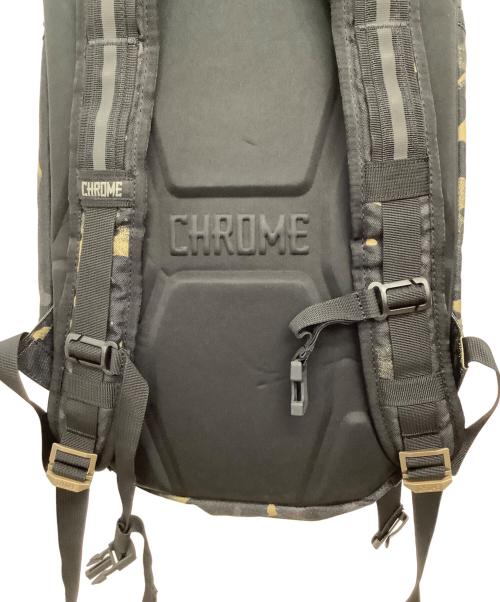 CHROME（クローム）CHROME (クローム) バックパック ブラック×ベージュの古着・服飾アイテム