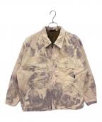 Billabongビラボン）の古着「USA製 タイダイ染め コーデュロイジャケット」｜ピンク×パープル