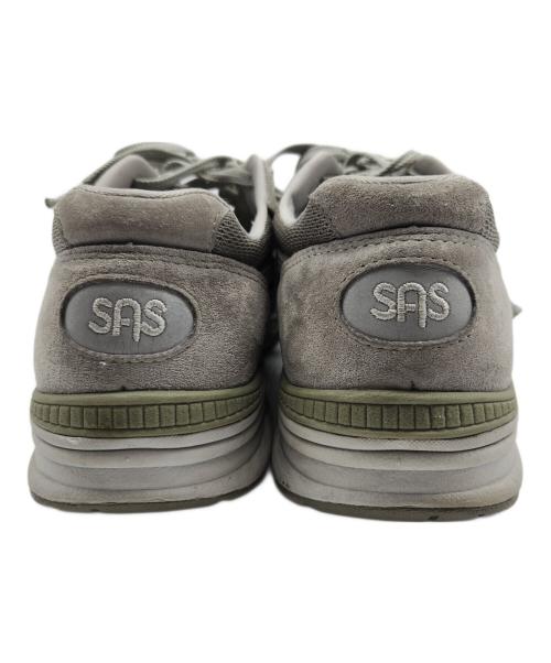SAS（エスエーエス）SAS (エスエーエス) ローカットスニーカー グレー サイズ:9Mの古着・服飾アイテム