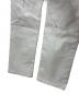 中古・古着 DIESEL (ディーゼル) REEN-PATCH ダメージ加工ジーンズ ホワイト サイズ:W24 L30：4500円