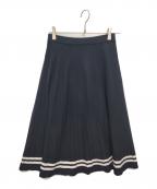 MACKINTOSH PHILOSOPHYマッキントッシュ フィロソフィー）の古着「リブスカート」｜ネイビー