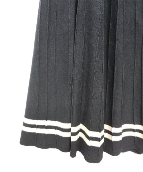 MACKINTOSH PHILOSOPHY（マッキントッシュ フィロソフィー）MACKINTOSH PHILOSOPHY (マッキントッシュ フィロソフィー) リブスカート ネイビー サイズ:38の古着・服飾アイテム