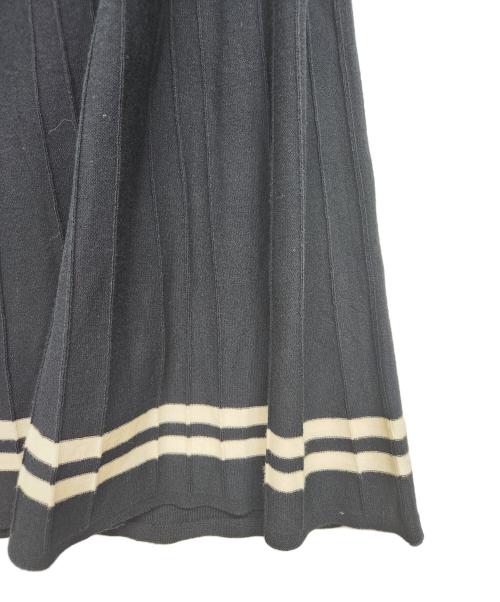 MACKINTOSH PHILOSOPHY（マッキントッシュ フィロソフィー）MACKINTOSH PHILOSOPHY (マッキントッシュ フィロソフィー) リブスカート ネイビー サイズ:38の古着・服飾アイテム