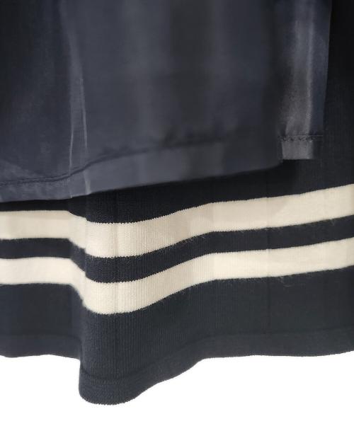 MACKINTOSH PHILOSOPHY（マッキントッシュ フィロソフィー）MACKINTOSH PHILOSOPHY (マッキントッシュ フィロソフィー) リブスカート ネイビー サイズ:38の古着・服飾アイテム