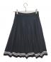 MACKINTOSH PHILOSOPHY (マッキントッシュ フィロソフィー) リブスカート ネイビー サイズ:38：3000円
