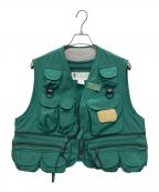 Columbiaコロンビア）の古着「90s フィッシングベスト」｜グリーン