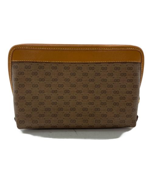 GUCCI（グッチ）GUCCI (グッチ) ポーチ ブラウンの古着・服飾アイテム