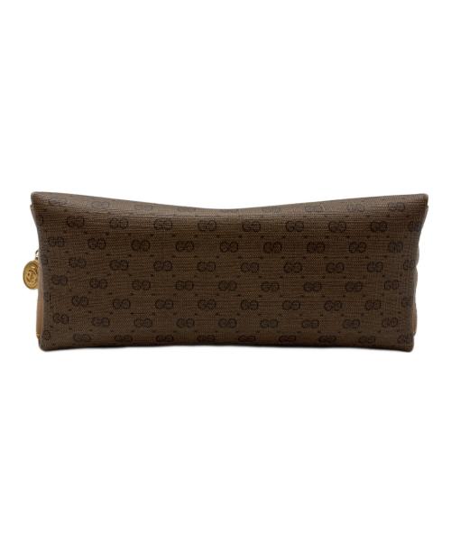 GUCCI（グッチ）GUCCI (グッチ) ポーチ ブラウンの古着・服飾アイテム