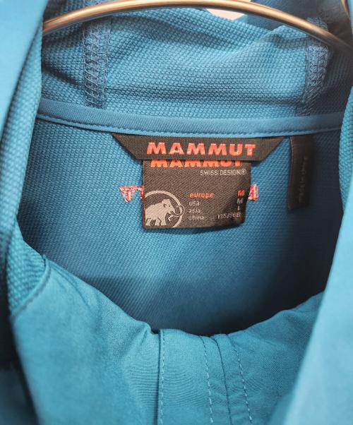 MAMMUT（マムート）MAMMUT (マムート) ジャケット ブルー サイズ:Mの古着・服飾アイテム