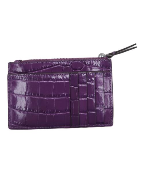 TORY BURCH（トリーバーチ）TORY BURCH (トリーバーチ) ブリテン カードケース パープルの古着・服飾アイテム