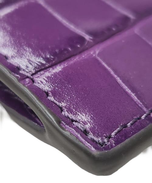 TORY BURCH（トリーバーチ）TORY BURCH (トリーバーチ) ブリテン カードケース パープルの古着・服飾アイテム