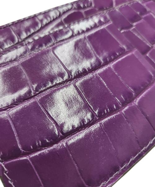 TORY BURCH（トリーバーチ）TORY BURCH (トリーバーチ) ブリテン カードケース パープルの古着・服飾アイテム