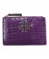 TORY BURCH（トリーバーチ）の古着「ブリテン カードケース」｜パープル