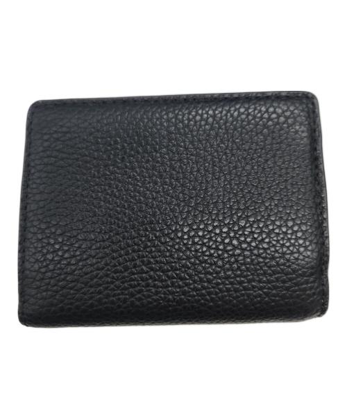 MICHAEL KORS（マイケル・コース）MICHAEL KORS (マイケル・コース) 3つ折り財布 ブラックの古着・服飾アイテム