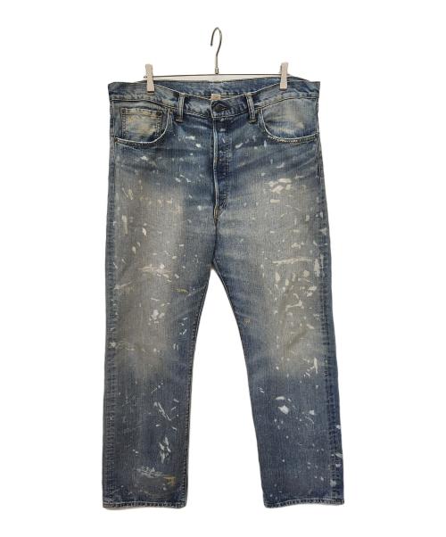 RRL（ダブルアールエル）RRL (ダブルアールエル) デニムパンツ/ストレート フィット Fenimore ディストレスト ジーンズ ブルー サイズ:W38の古着・服飾アイテム