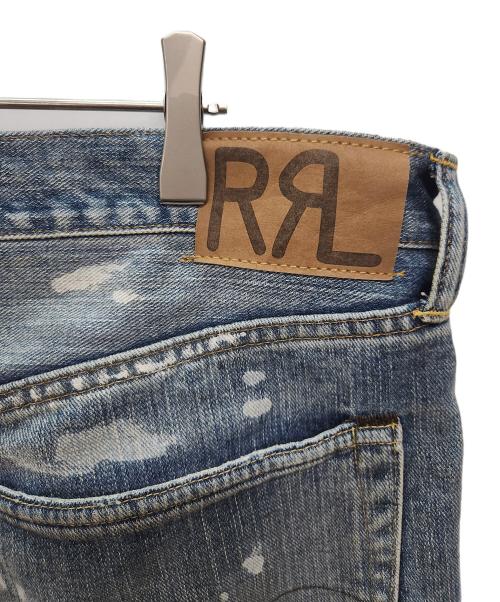 RRL（ダブルアールエル）RRL (ダブルアールエル) デニムパンツ/ストレート フィット Fenimore ディストレスト ジーンズ ブルー サイズ:W38の古着・服飾アイテム