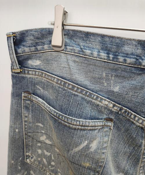 RRL（ダブルアールエル）RRL (ダブルアールエル) デニムパンツ/ストレート フィット Fenimore ディストレスト ジーンズ ブルー サイズ:W38の古着・服飾アイテム