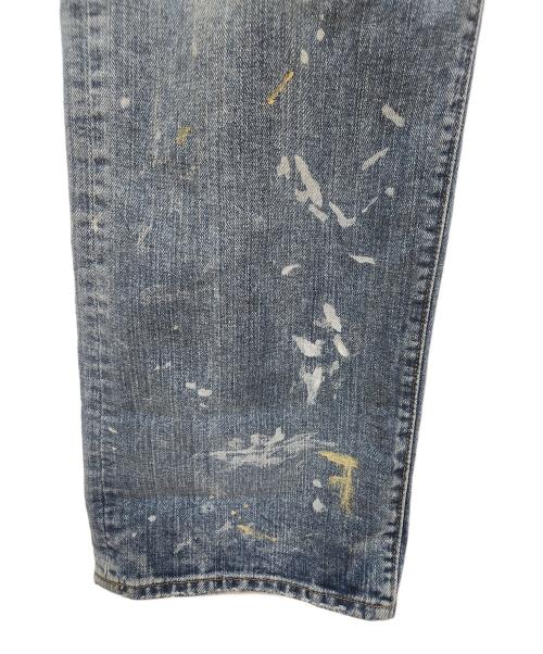 RRL（ダブルアールエル）RRL (ダブルアールエル) デニムパンツ/ストレート フィット Fenimore ディストレスト ジーンズ ブルー サイズ:W38の古着・服飾アイテム