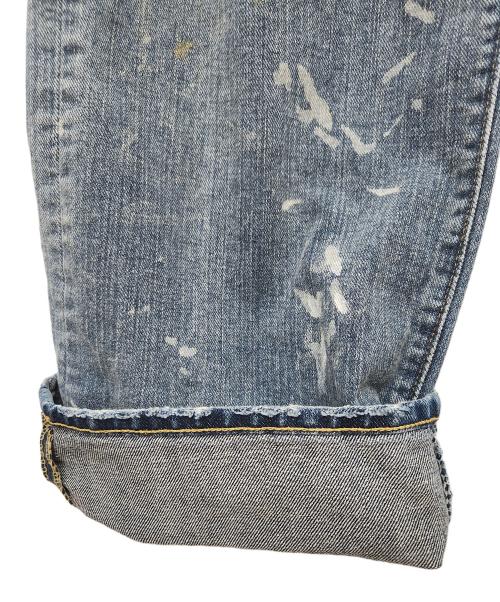 RRL（ダブルアールエル）RRL (ダブルアールエル) デニムパンツ/ストレート フィット Fenimore ディストレスト ジーンズ ブルー サイズ:W38の古着・服飾アイテム