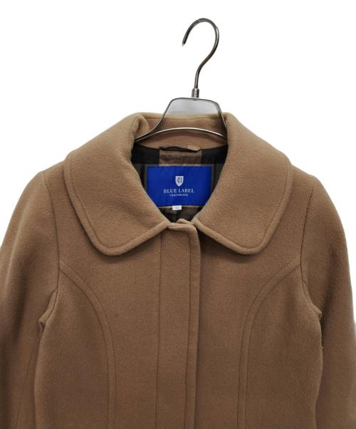 BLUE LABEL CRESTBRIDGE（ブルーレーベルクレストブリッジ）BLUE LABEL CRESTBRIDGE (ブルーレーベルクレストブリッジ) ロングコート ベージュ サイズ:40の古着・服飾アイテム