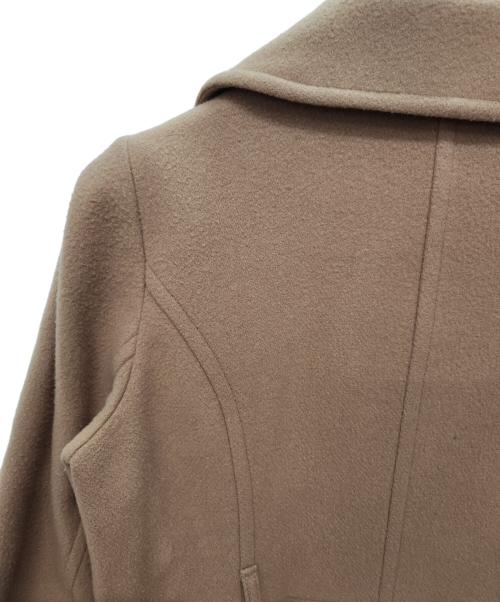 BLUE LABEL CRESTBRIDGE（ブルーレーベルクレストブリッジ）BLUE LABEL CRESTBRIDGE (ブルーレーベルクレストブリッジ) ロングコート ベージュ サイズ:40の古着・服飾アイテム