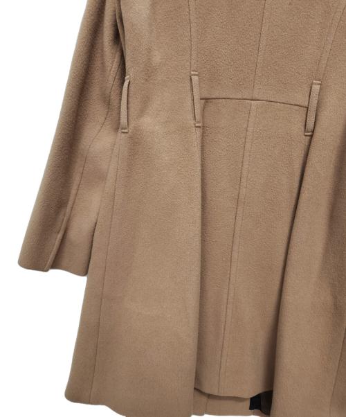 BLUE LABEL CRESTBRIDGE（ブルーレーベルクレストブリッジ）BLUE LABEL CRESTBRIDGE (ブルーレーベルクレストブリッジ) ロングコート ベージュ サイズ:40の古着・服飾アイテム