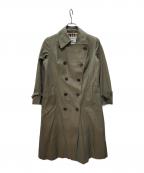 Burberry'sバーバリー）の古着「ステンカラーコート」｜グリーン