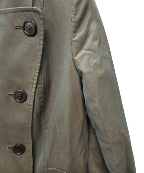 Burberry's（バーバリー）Burberry's (バーバリーズ) ステンカラーコート グリーン サイズ:Lの古着・服飾アイテム