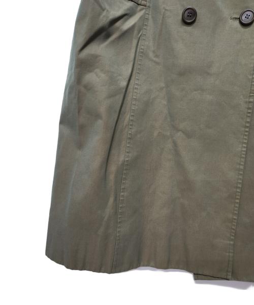 Burberry's（バーバリー）Burberry's (バーバリーズ) ステンカラーコート グリーン サイズ:Lの古着・服飾アイテム